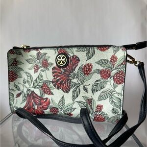Tory Burch small floral crossbody